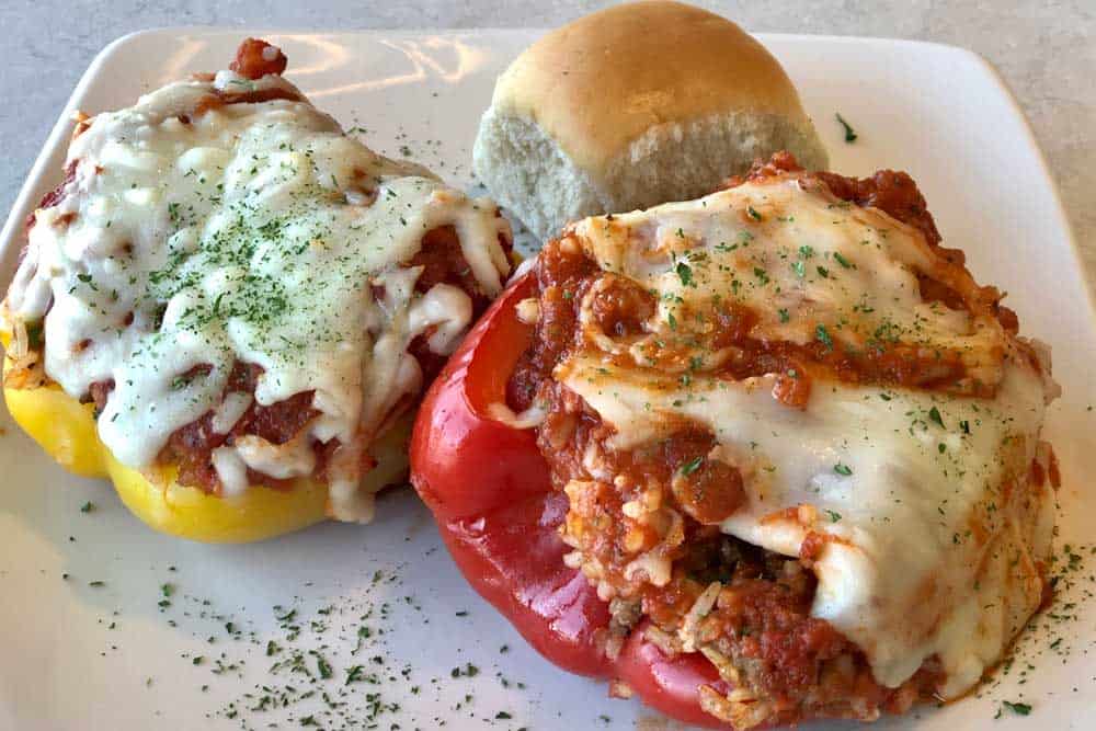 chefs-special stuffed peppers divine dinnerz epic egg restaurants